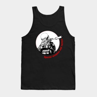 SWAT (line art) Tank Top